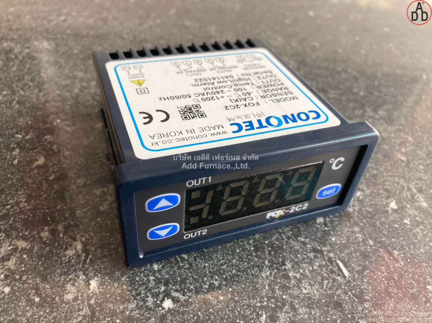 Digital Temperature Controller Model FOX-2C2 (6)